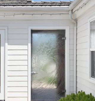 Cast Glass Ocean Wave