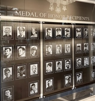 Etched Glass Veterans Memorial for the National Cemetary of the Pacific